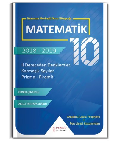 Sonuç Derece Yayınları 10.Sınıf II.Derceden Denk. Karmaşık Sayılar Prizma Pramit