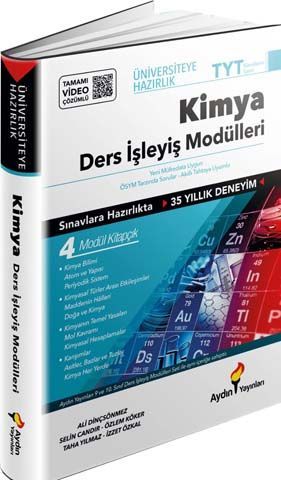 Aydın Yayınları TYT Kimya Ders İşleyiş Modülleri