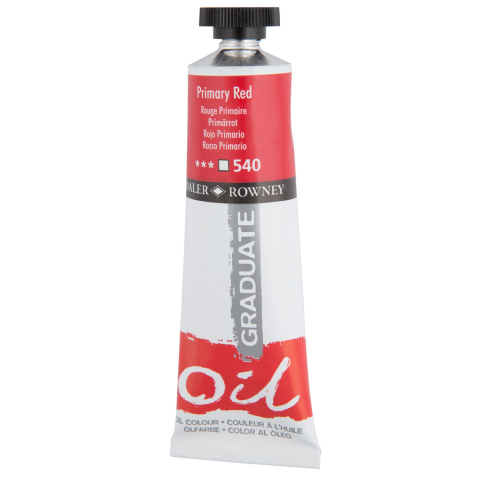 Daler Rowney Graduate Yağlı Boya Oil Color 38ml Primary Red 117038540