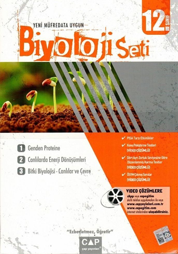 Çap 12. Sınıf Biyoloji Seti
