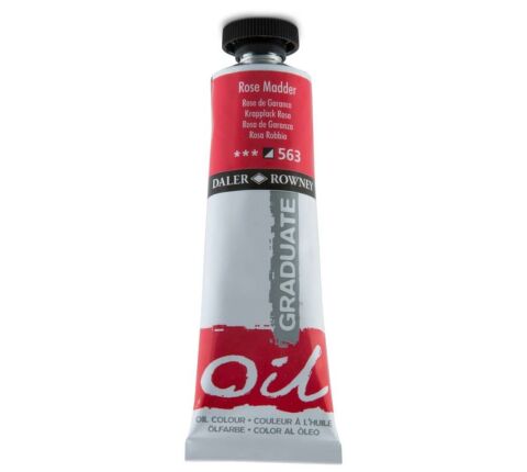 Daler Rowney Graduate Yağlı Boya Oil Color 38ml Rose Madder 117038563