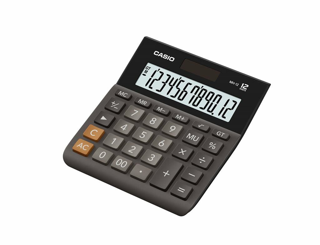 Casio DH-12-Bk Hesap Makinesi