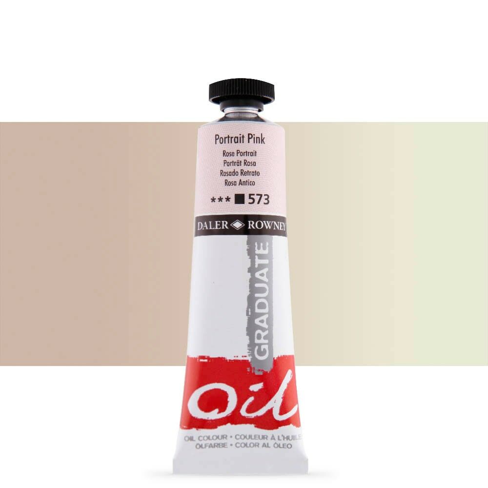 Daler Rowney Graduate Yağlı Boya Oil Color 38ml Portrait Pink 117038573