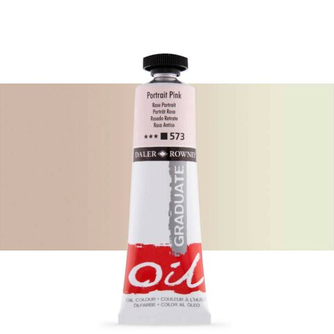 Daler Rowney Graduate Yağlı Boya Oil Color 38ml Portrait Pink 117038573