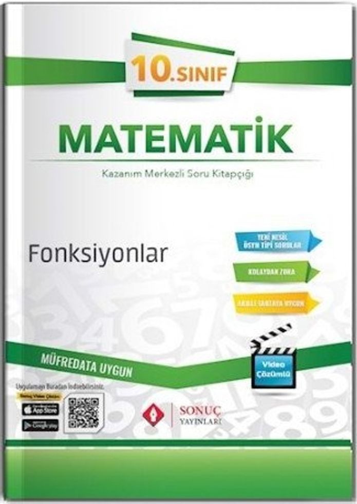 Sonuç Yayınları 10. Sınıf Fonksiyonlar
