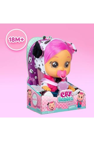 Ağlayan Bebekler Gerçek Saçlı Moda Serisi - Dotty 80997