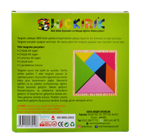 Hıçkırık Kare Tangram