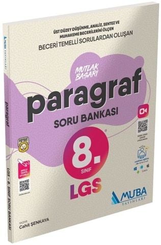 Muba Yayınları 8. Sınıf Paragraf LGS Mutlak Başarı Soru Bankası