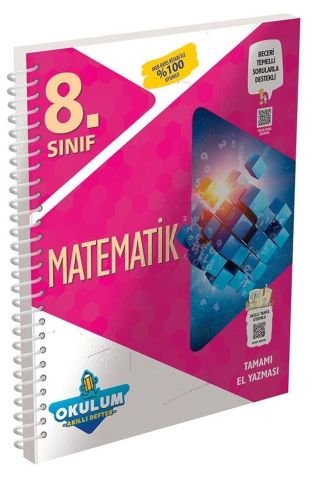 Murat Yayınları 8. Sınıf Matematik Okulum Akıllı Defter
