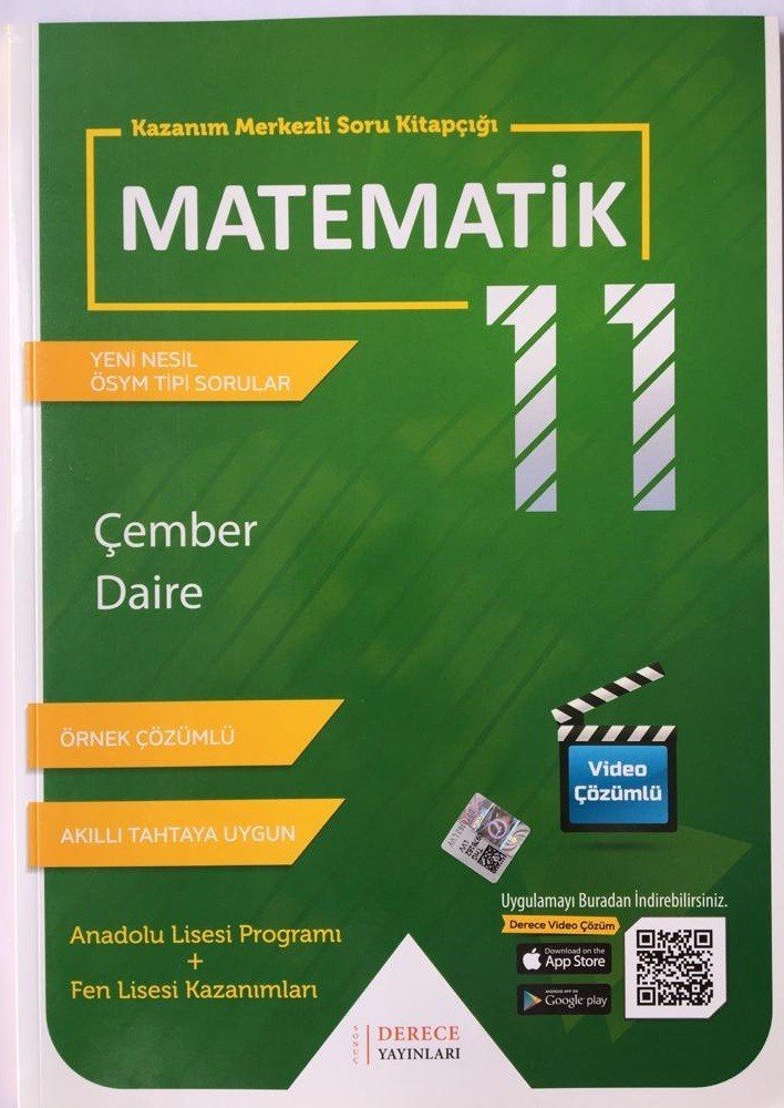 Sonuç Derece Yayınları 11.Sınıf Çember Daire