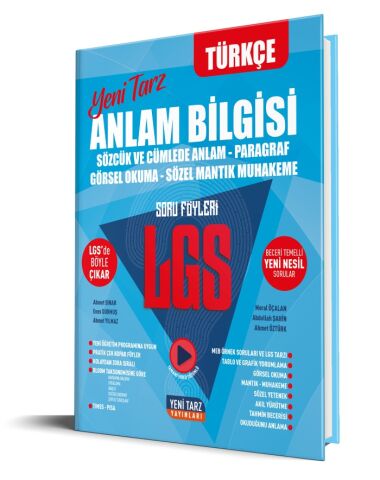 yeni tarz yayınları 8. sınıf lgs anlam bilgisi soru föyleri