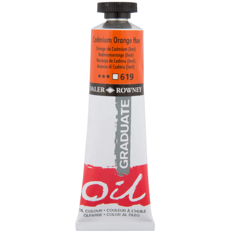 Daler Rowney Graduate Yağlı Boya Oil Color 38ml Cadmium Orange Hue 117038619
