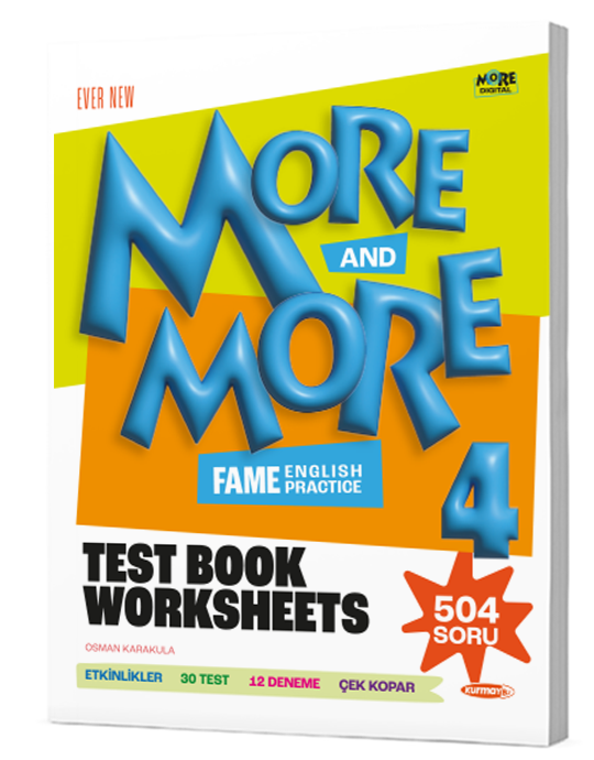 More&More 4. Sınıf Test Book Worksheets