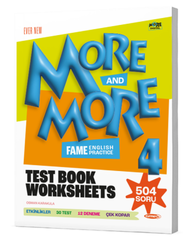 More&More 4. Sınıf Test Book Worksheets