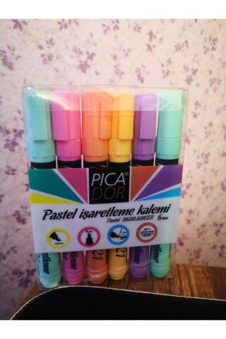 Pıcador Pastel Işaretleme Kalemi 6 Renk