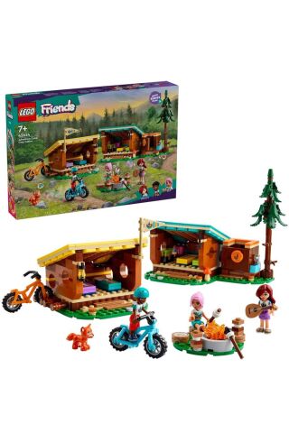 Yeni Friends Macera Kampı Şirin Kulübeler 42624, 7 Yaş ve Üzeri Çocuklar için Tilki Figürü