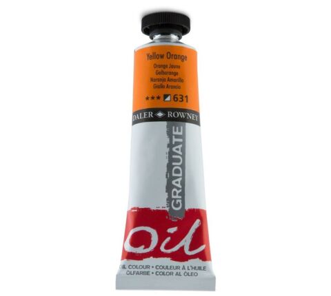 Daler Rowney Graduate Yağlı Boya Oil Color 38ml Yellow Orange 117038631