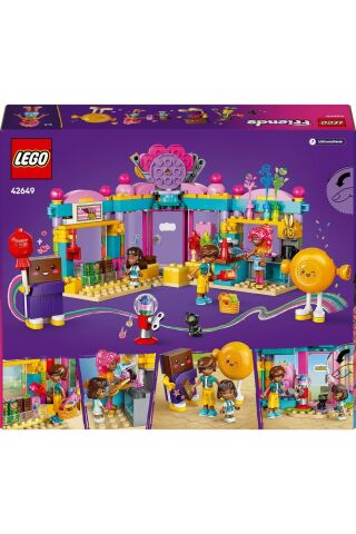 ® Friends Heartlake City Şekerci Dükkanı 42649 - 6 Yaş ve Üzeri Yapım Seti (376 Parça)