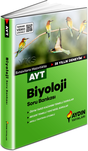 Aydın Yayınları AYT Biyoloji Soru Bankası