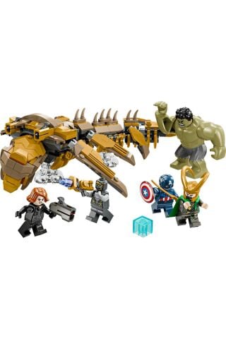 ® Marvel Avengers, Leviathan’a Karşı 76290 -7 Yaş ve Üzeri Yapım Seti (347 Parça)
