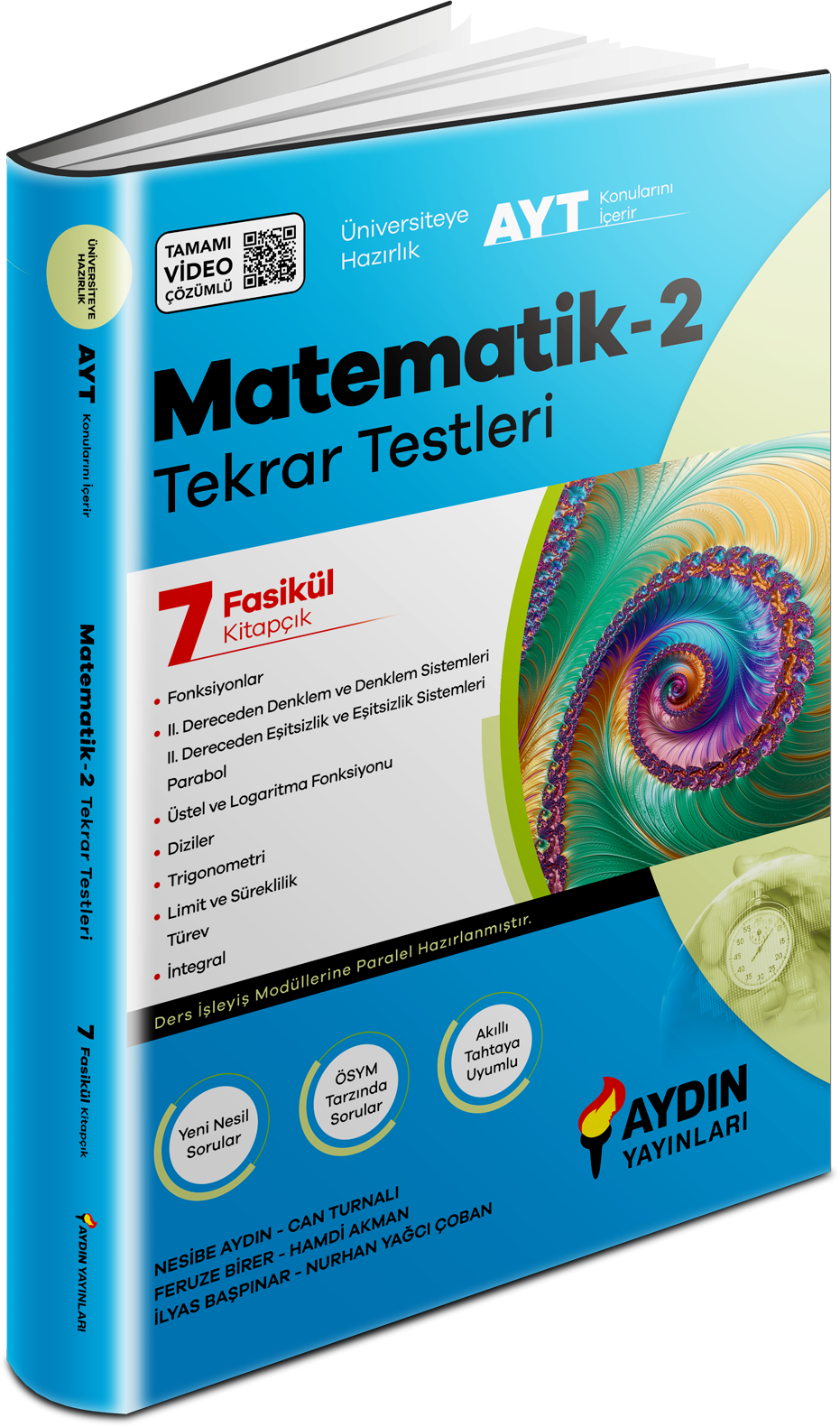 Aydın Yayınları Üniversiteye Hazırlık Matematik-2 Tekrar Testleri (AYT)