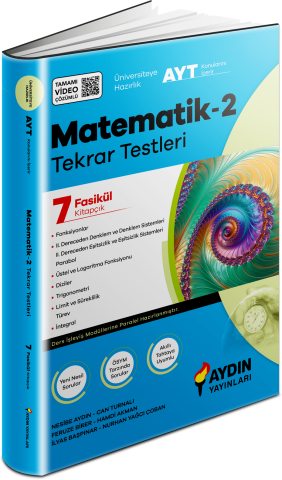 Aydın Yayınları Üniversiteye Hazırlık Matematik-2 Tekrar Testleri (AYT)