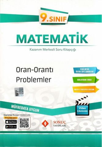 Sonuç Yayınları 9. Sınıf Oran Orantı Problemler