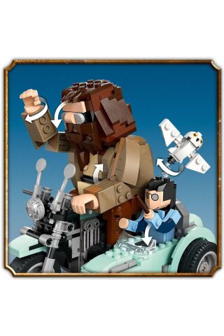®Harry Potter™ Hagrid™ ve Harry’nin Motosiklet Yolculuğu 76443 -9 Yaş  Üzeri Yapım Seti (617 P)