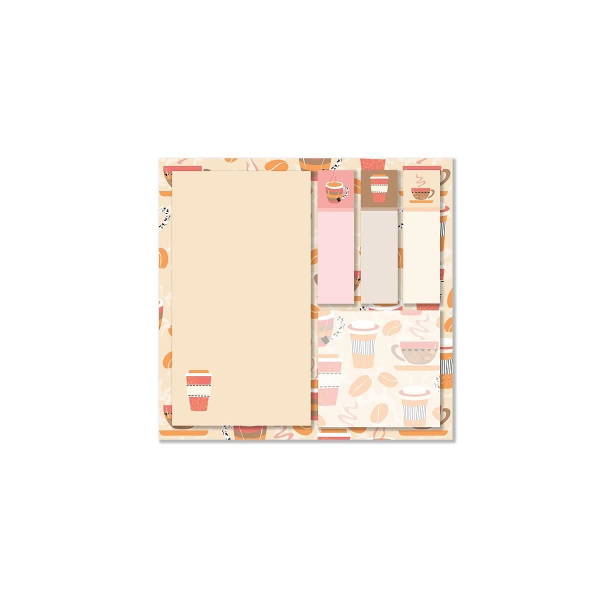 Keskin Color 12*12 5´li Post-it Seti Coffee
