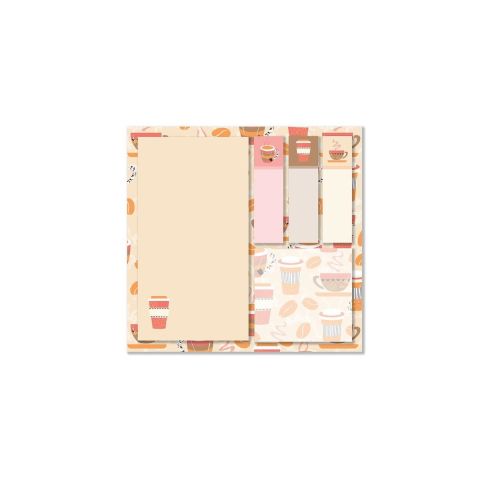 Keskin Color 12*12 5´li Post-it Seti Coffee