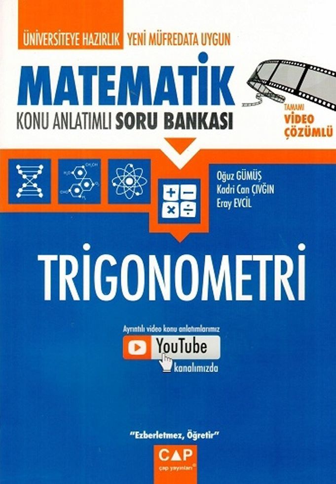 Çap Trigonometri Özel Konu Anlatımlı Soru Bankası