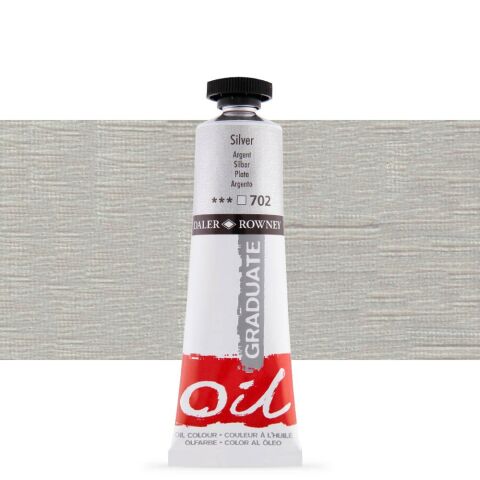 Daler Rowney Graduate Yağlı Boya Oil Color 38ml Silver 117038702