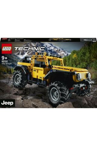 ® Technic Jeep® Wrangler 42122 - Araç Sevenler İçin Koleksiyonluk Model Yapım Seti (665 Parça)