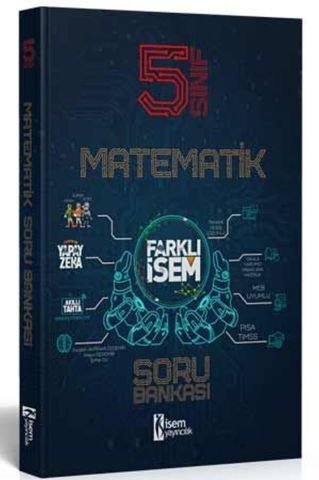 İsem Yayınları 5. Sınıf Matematik Farklı İsem Soru Bankası