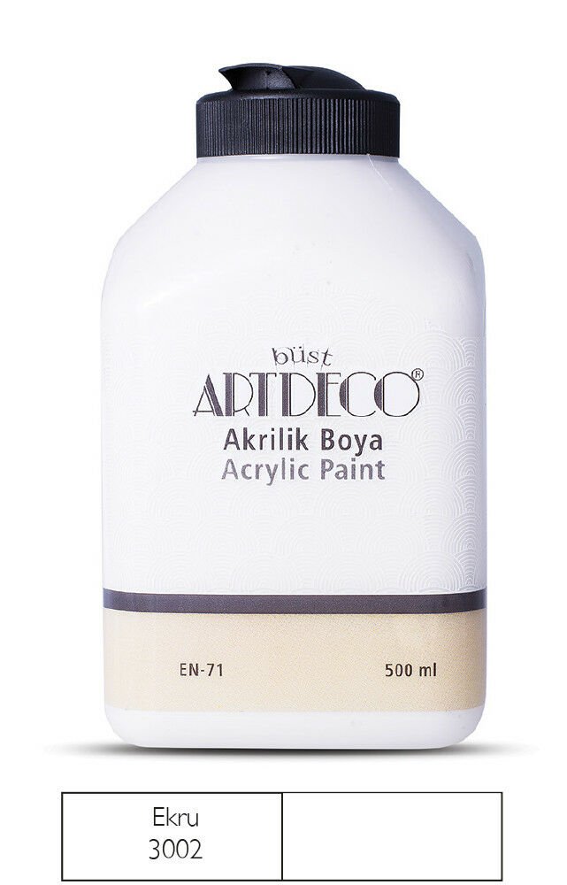 Artdeco Akrilik Boya 500ml Ekru 3002