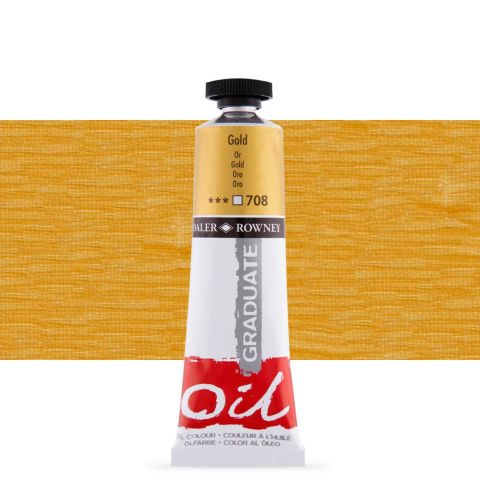 Daler Rowney Graduate Yağlı Boya Oil Color 38ml Gold 117038708