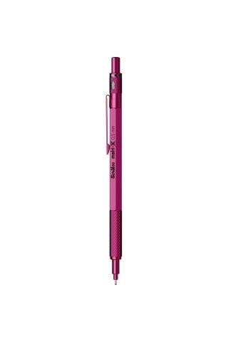 Matrix 0.5mm Mekanik Kurşun Kalem Metalik Pembe - Şeffaf Kutu