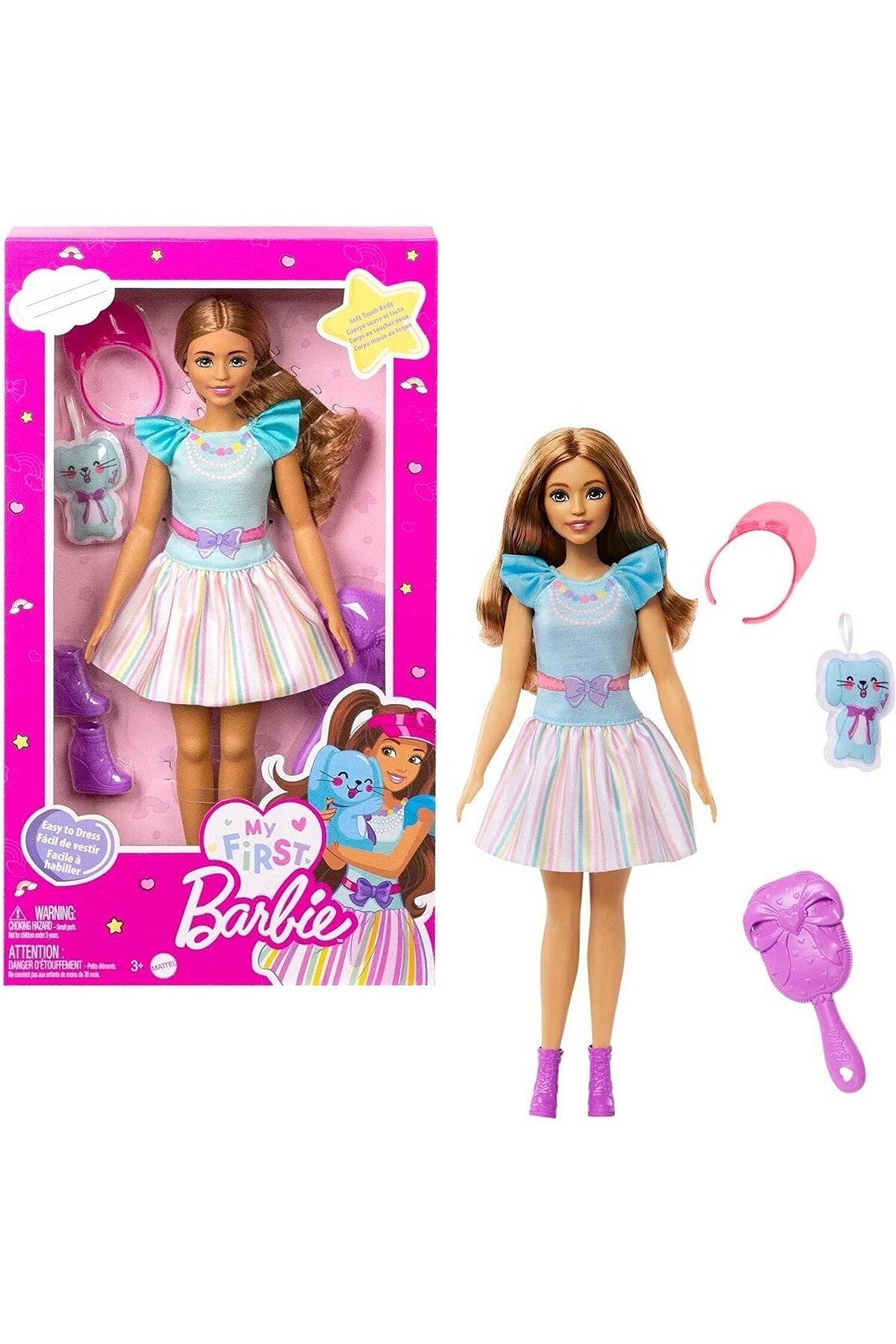 My First Barbie Ilk Barbie Bebeğim Serisi Bebekleri Teresa HLL21