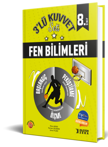 İşleyen Zeka Yayınları Işleyen Zeka 8. Sınıf Fen Bilimleri 3 Lü Kuvvet Serisi Seti