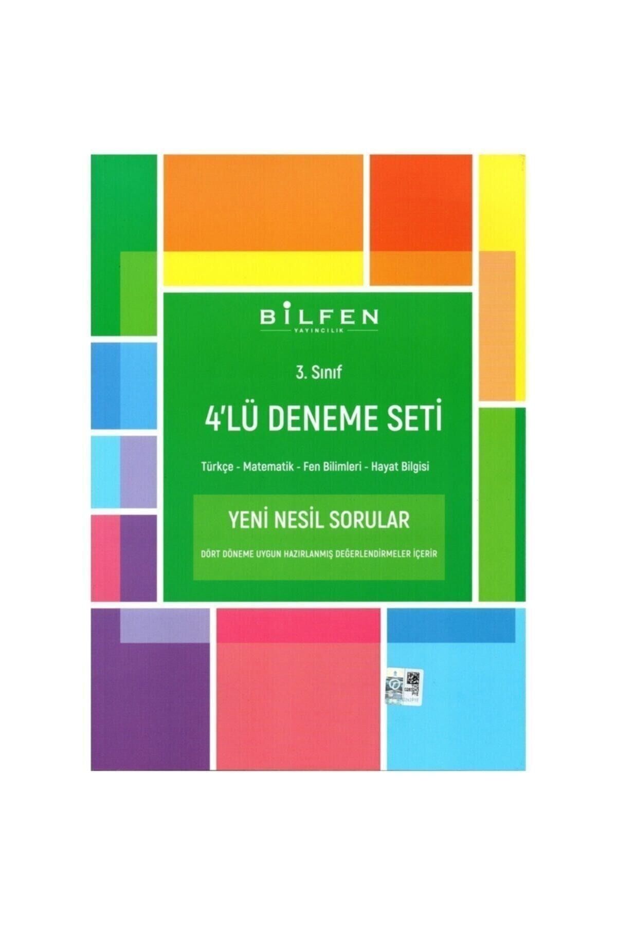 Bilfen Yayınları 3. Sınıf 4'lü Deneme Seti