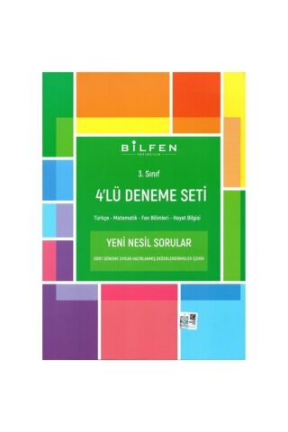 Bilfen Yayınları 3. Sınıf 4'lü Deneme Seti
