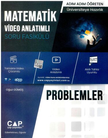 Çap Üniversiteye Hazırlık Matematik Problemler Konu Anlatımlı Soru Bankası