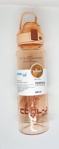 Gıpta Cool-J Well 900ml Soft Turuncu Askılı Kilitli Tritan K7559 Matara