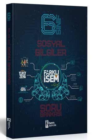 İsem Yayınları 6. Sınıf Sosyal Bilgiler Farklı İsem Soru Bankası
