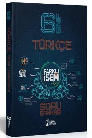 İsem Yayınları 6. Sınıf Türkçe Farklı İsem Soru Bankası