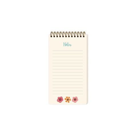 Keskin Color 8.6 x 15.7 To Do List Karton Kapaklı Flora