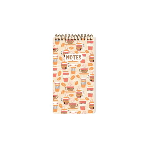 Keskin Color 8.6 x 15.7 To Do List Karton Kapaklı Coffee