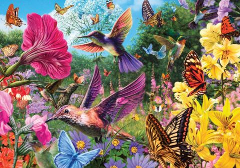 KS Games Hummingbird Garden 500 Parça Puzzle 20016