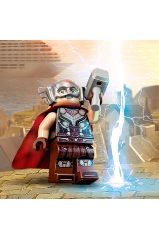 ® Marvel Yeni Asgard’a Saldırı 76207 - 7 Yaş ve Üzeri için Oyuncak Yapım Seti (159 Parça)