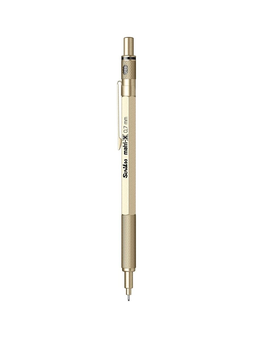 Matri-X Versatil 0.7 mm Metalik Altın Şeffaf Amb.